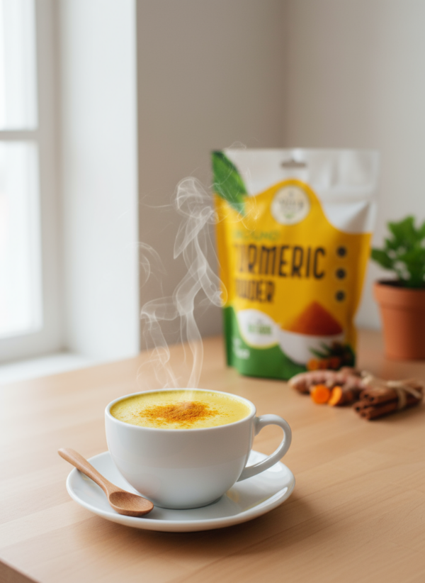 Vive Naturals All Natural Pure Spice for Cooking and Seasoning (10 oz, Ground Turmeric Powder)